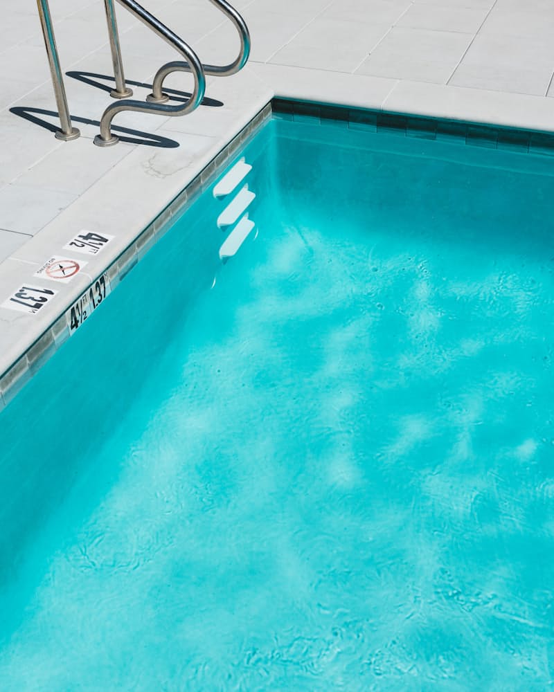 Clean villa swimming pool